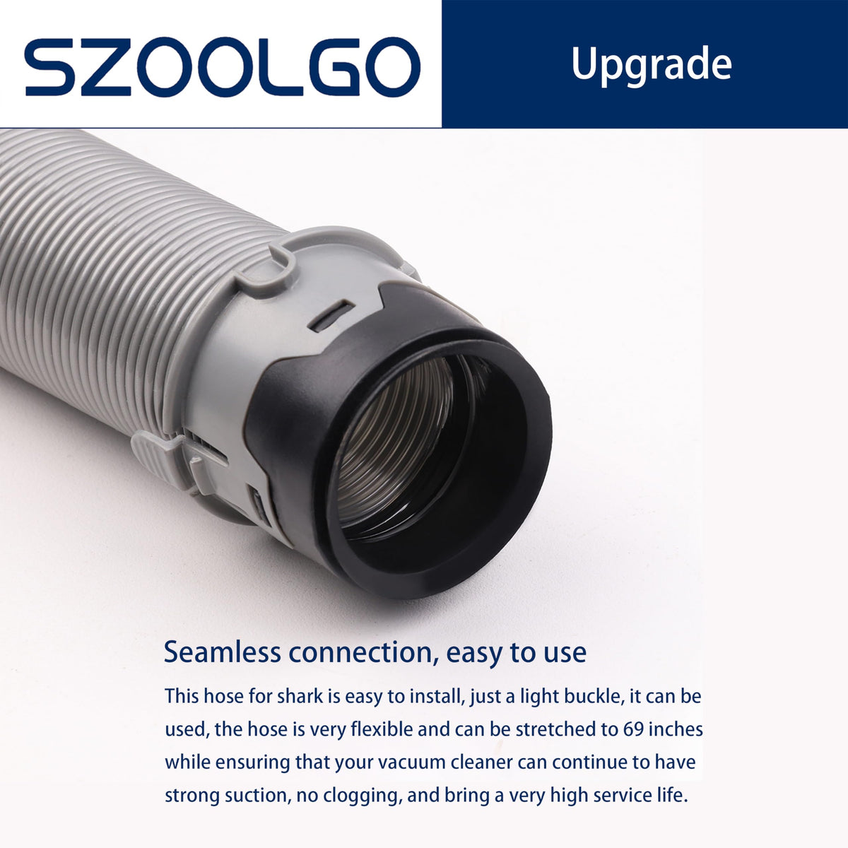 Szoolgo easy-install hose for tool-free setup