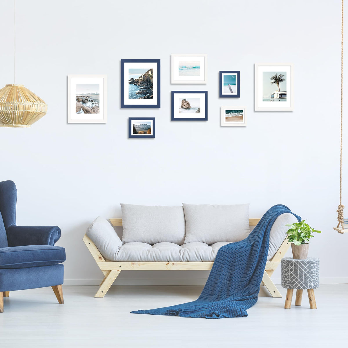 SZYUU 4x6 frame displayed without mat for standard photos