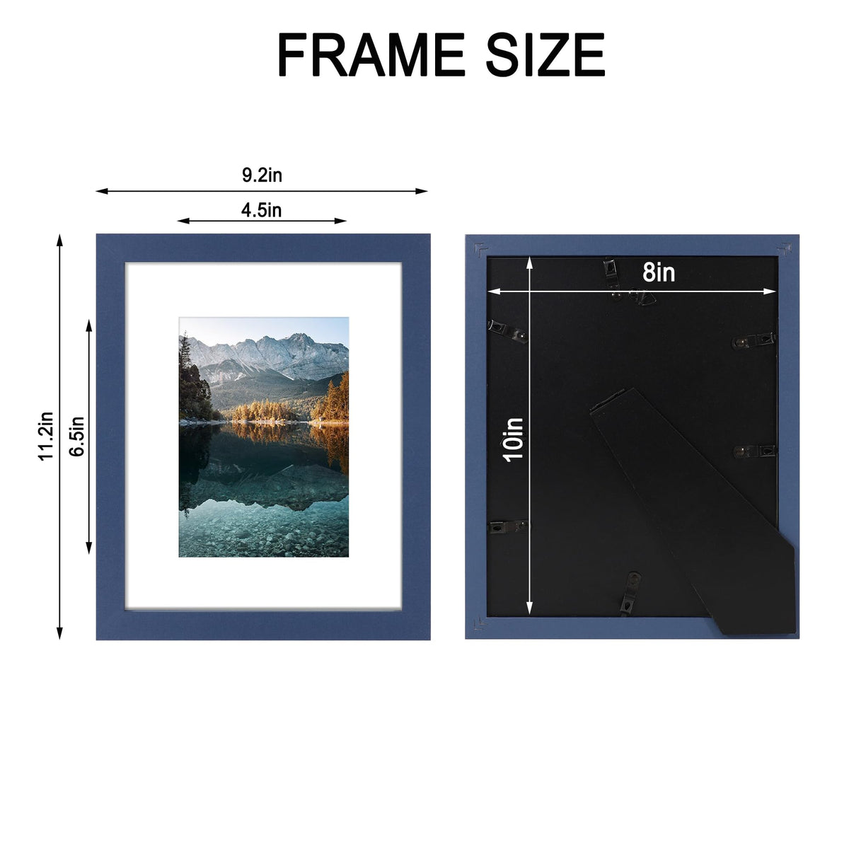 SZYUU blue frame packaging protects frames during shipping