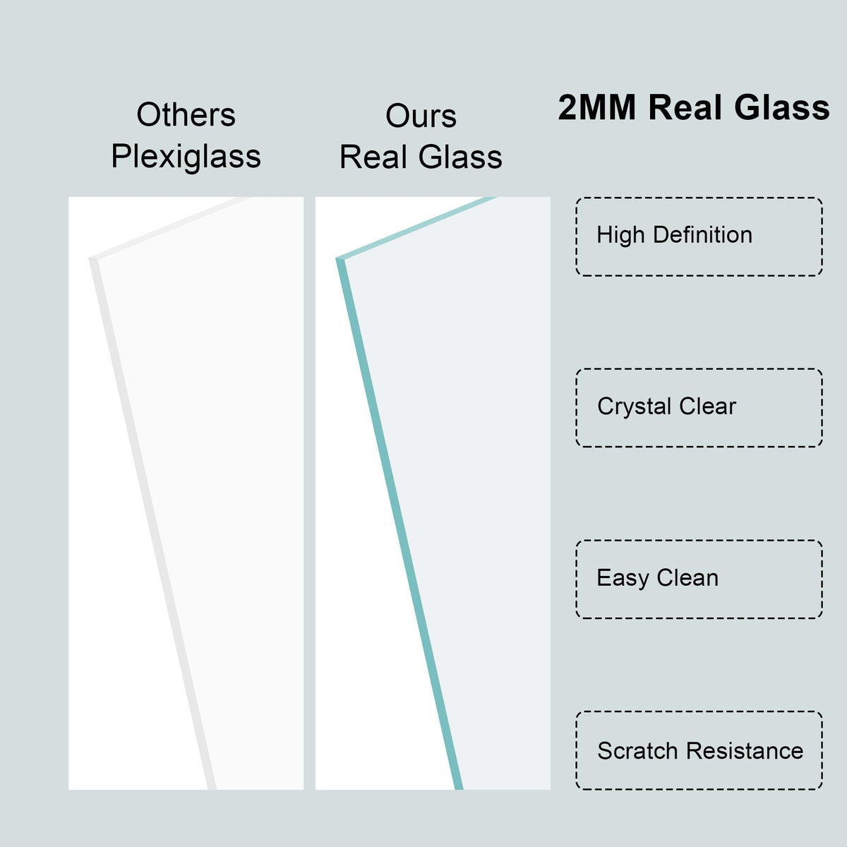 SZYUU frame with included hanging accessories for wall mounting