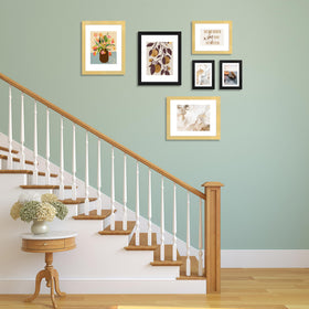 SZYUU black wooden frame offers gift-worthy décor