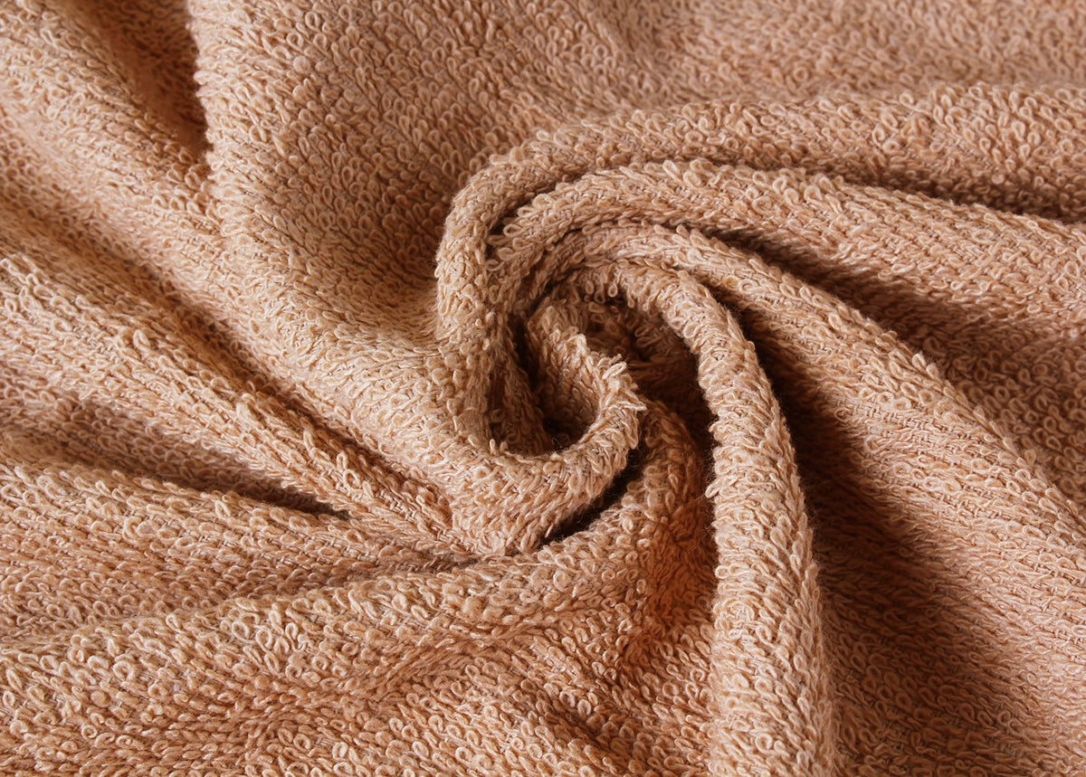 T & L Towel and Linen Mart white towels emphasize cleanliness and softness
