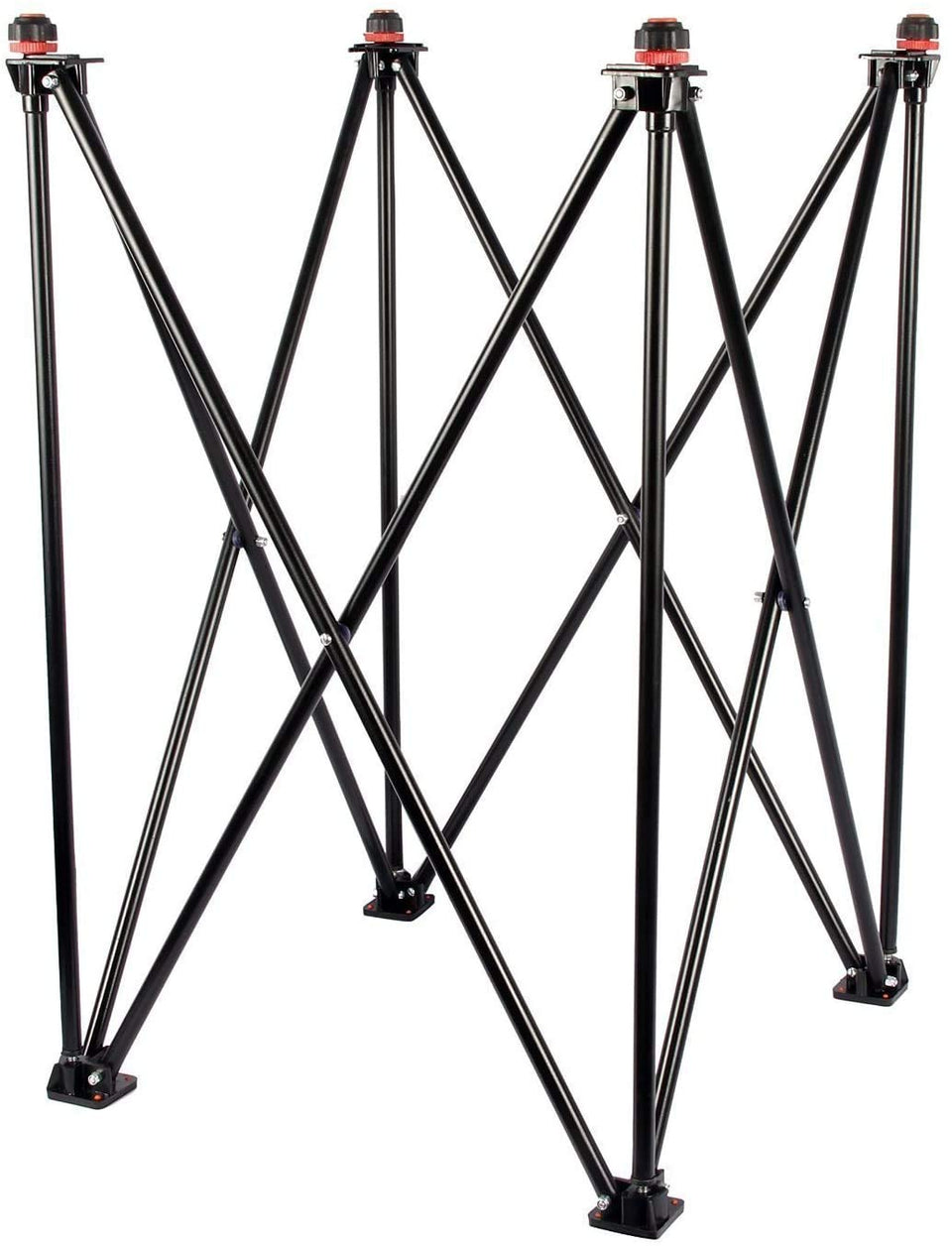 T TABAKH professional carrom stand, collapsed for easy storage.