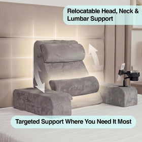TabCouchCaddy adjustable tray mount for precise positioning