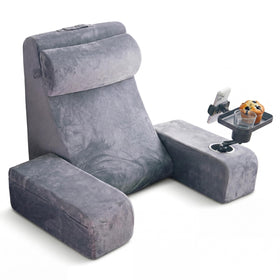 TabCouchCaddy reading pillow 24in backrest for comfortable bed reading