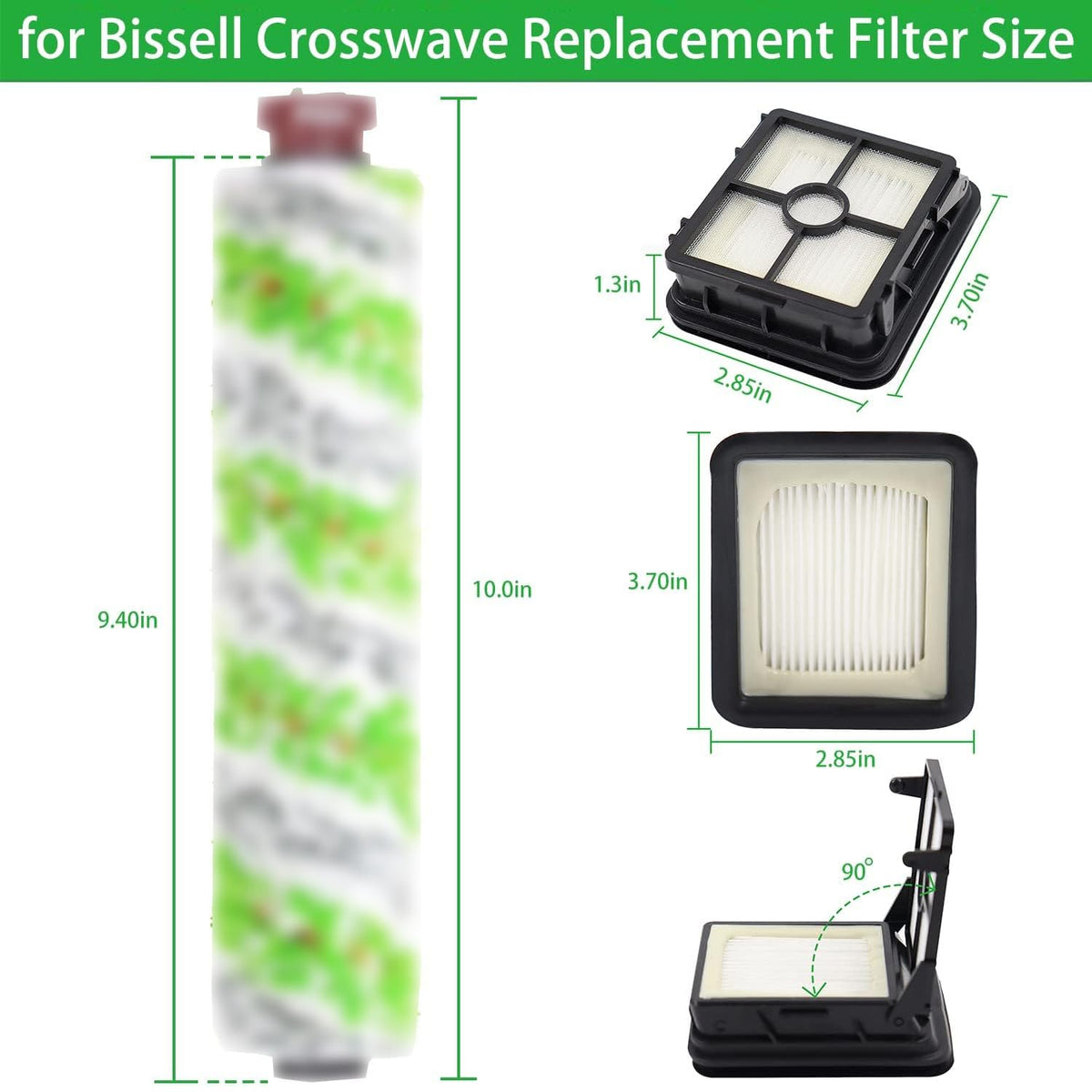 Tablenco cleaning brush included in CrossWave replacement parts