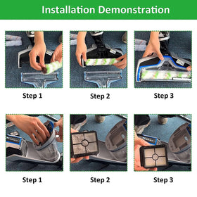 Tablenco tool-free replacement for CrossWave parts