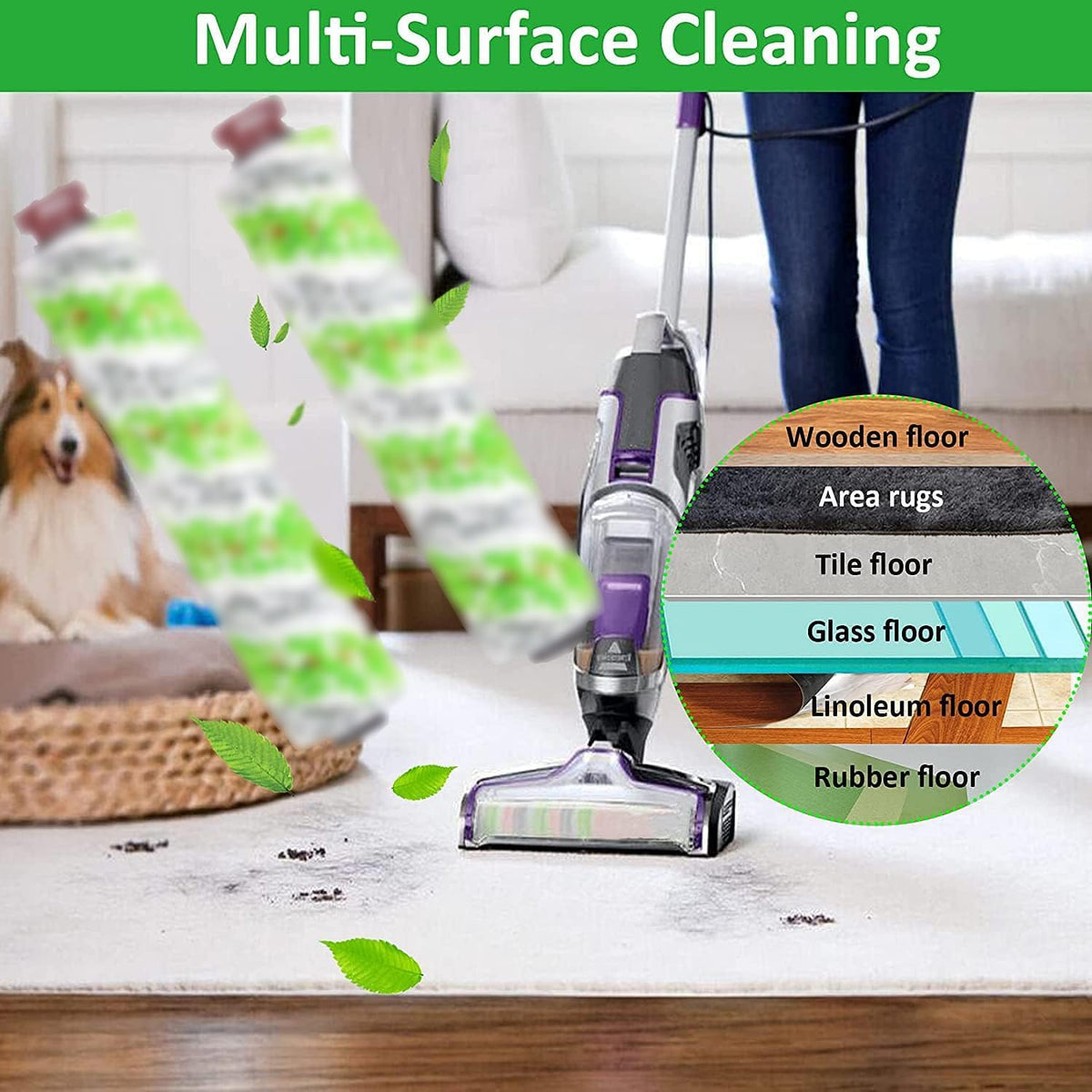 Tablenco CrossWave pet-pro mess removal with fresh parts