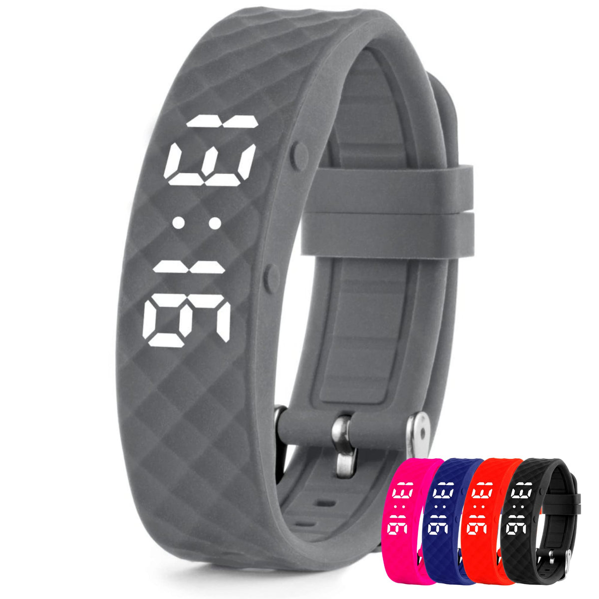 Tabtime vibrating alarm wristband on the wrist with discreet reminders for daily routines