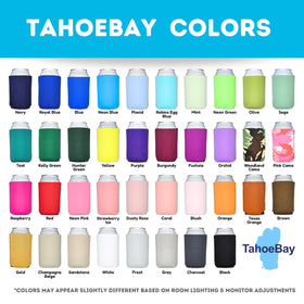 TahoeBay orange sleeve, bold background for vibrant sublimation prints.