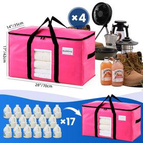 TAILI 115-quart capacity bag fits bulky items without bulk