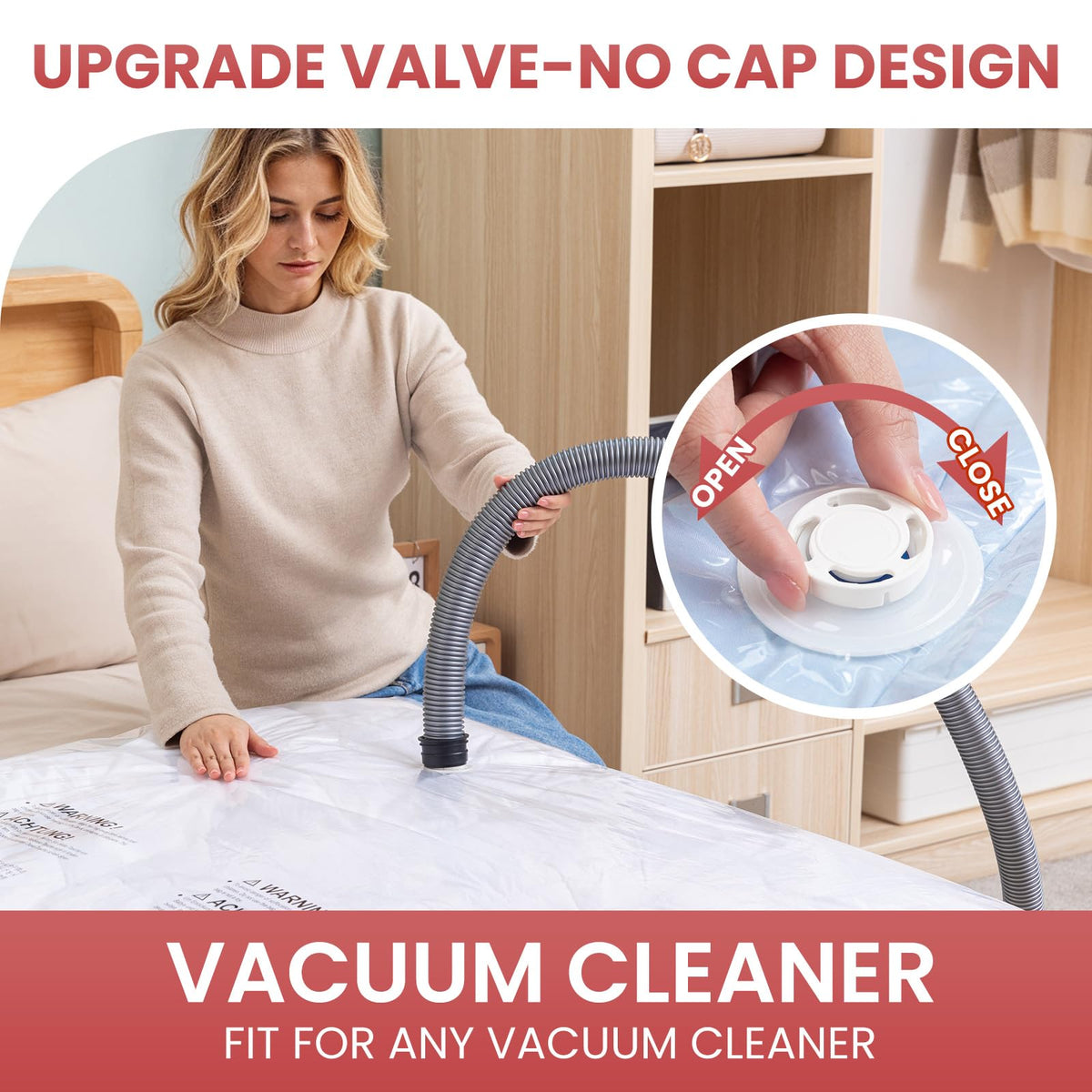 TAILI long-side-zip design enables quick sealing with minimal folding.