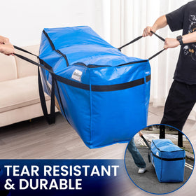 TAILI bag folds flat when empty for space-saving storage