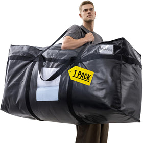 TAILI 69-gallon storage bag full view shows enormous capacity for bulky items.