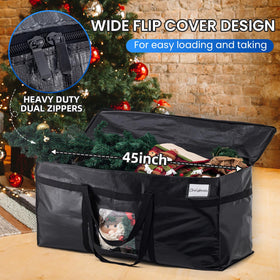 TAILI bag open mouth with three-sided zipper for easy loading.