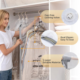 TAILI cap-free valve enables easy, reusable vacuum sealing.
