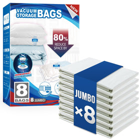 TAILI comforter vacuum bag in 40x31 saves closet space.