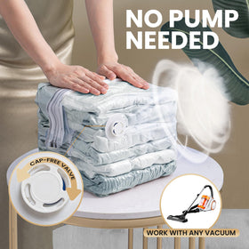 TAILI double-zip seal design for secure closure during vacuum sealing.