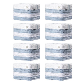TAILI eight-pack jumbo cube vacuum storage bag for bedding enabling space-saving organization.