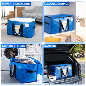 TAILI extra large moving bags fold flat after use for compact storage