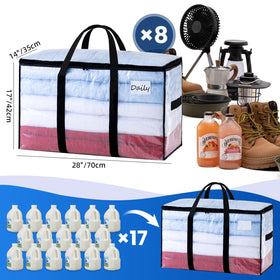 TAILI three-sided zipper enables full access when packing.