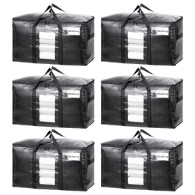 TAILI extra large moving bag with visible window for quick item identification during moves.