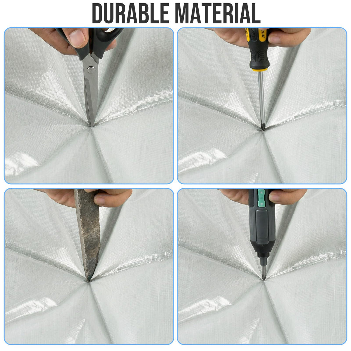 TAILI bag with visible window and label slot for fast sorting