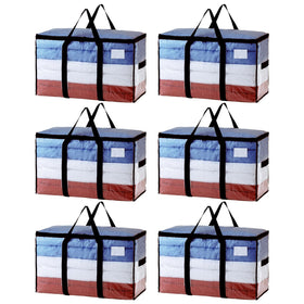 TAILI extra-large moving bags with a visible window help identify contents at a glance.