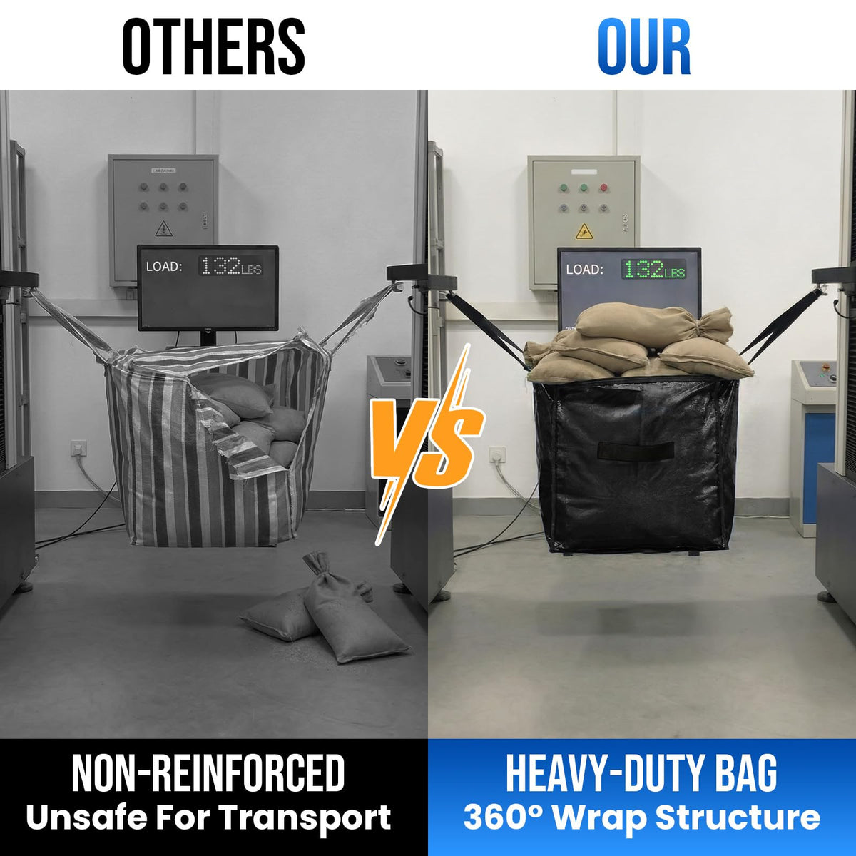 TAILI wrap-around handle design enables comfortable lifting and secure carrying.