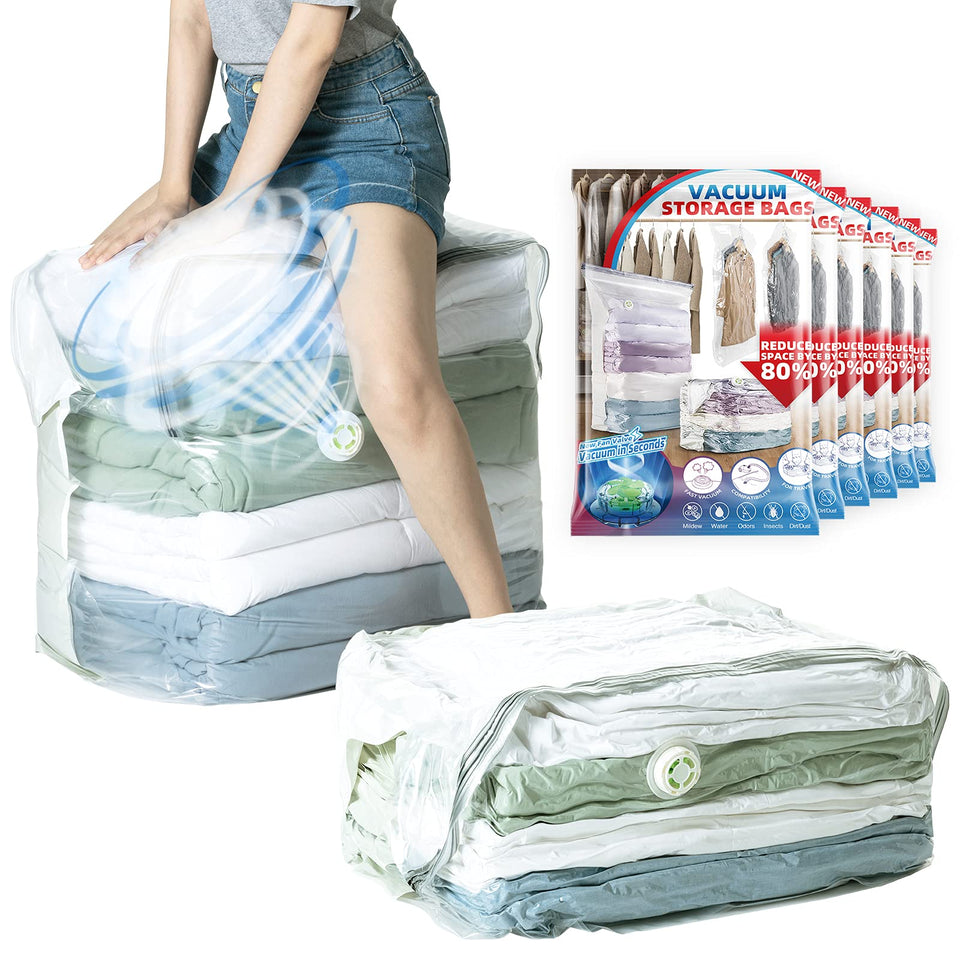 TAILI extra large cube vacuum bag setup ready for bulk packing and space saving.