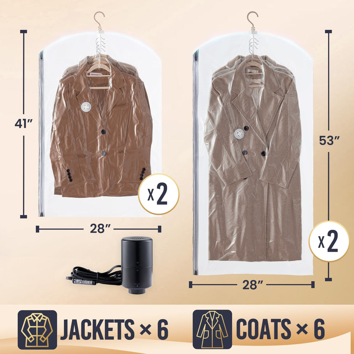 TAILI 5-layer PA+PE material protects garments from moisture