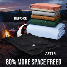 Taili Outdoor Vacuum Storage Bags include a leak-proof valve for reliable air removal.
