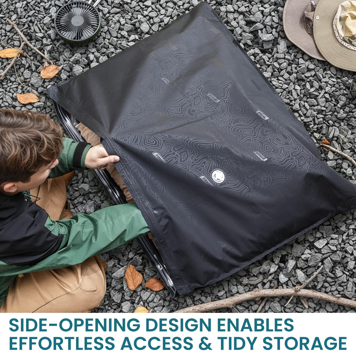 Taili Outdoor Vacuum Storage Bags are ideal for travel and camping setups.