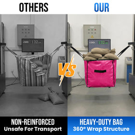 TAILI bag with wrap-around handles makes heavy loads easier to lift and carry
