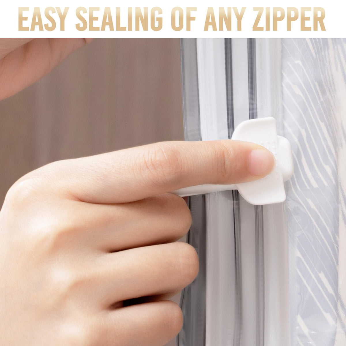 TAILI rolling slide clip ensures easy, tight sealing on every bag