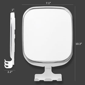 TAILI shatterproof acrylic mirror resists impact in busy bathrooms.