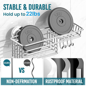 TAILI rustproof stainless steel shelves with drainage prevent water buildup in showers
