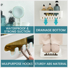 TAILI suction cups provide up to 22 pounds per cup for sturdy holding
