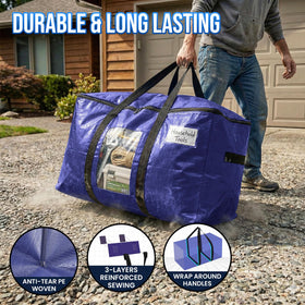 TAILI three-sided zipper opens fully for easy packing and unloading.