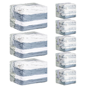 TAILI jumbo vacuum storage bags in a pack for bedding organization and space saving