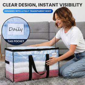 TAILI visible window and label slot help organize seasonal gear efficiently.