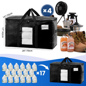 TAILI water-resistant fabric protects contents from damp during transport.