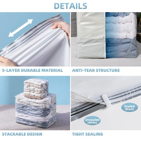 TAILINK double zipper seal ensures secure closure during travel.
