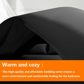 TAIMIT bedding bag unwrap showing complete twin set for quick bed makeover