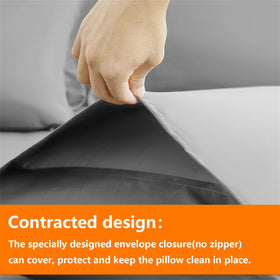 TAIMIT pillowcase protects pillows with gentle, easy-care fabric.