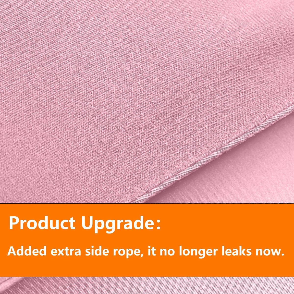 TAIMIT pink twin fitted sheet; snug fit with deep pocket for secure bedding.