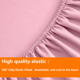 TAIMIT pink twin reversible detail; two looks in one for versatile styling.