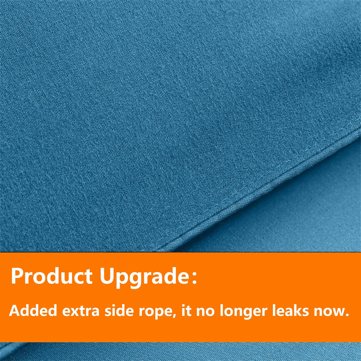 TAIMIT teal fitted sheet: secure fit and easy care