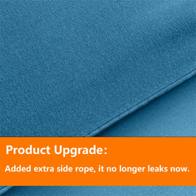 TAIMIT teal fitted sheet: secure fit and easy care