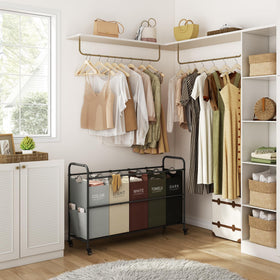 Tajsoon wheels and foam handles enable smooth, comfortable sorting anywhere.